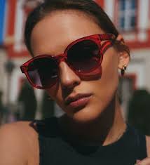 Okulary przeciwsłoneczne unisex z ekologicznych materiałów UV400 Cuba Brown  Panterka