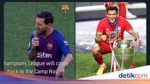 I can't believe that happened in today's video. Coutinho Wins The Champions League Barca And Liverpool Get Quipped Meme World Today News