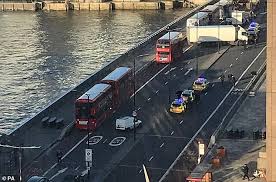 Wielding knives, the men then left the van and went to the nearby borough market area, where they stabbed people in and around restaurants and pubs. Barriers Put Up After 2017 London Bridge Terror Attacks Daily Mail Online