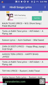 Browse popular bollywood, punjabi & english songs lyrics online free on gaana.com Hindi Songs Lyrics For Android Apk Download