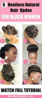 Braided Updo Hairstyles To Style On Your Natural Or Relaxed Hair Natural Hair Styles Braided Hairstyles Updo Natural Hair Styles Easy