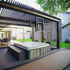 Covered patio corrugated metal roof. Top 40 Best Deck Roof Ideas Covered Backyard Space Designs