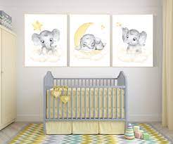 Nursery Decor Neutral Yellow Nursery Nursery Wall Art Etsy Nursery Decor Neutral Yellow Nursery Walls Baby Room Art