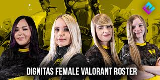 No content about other teams, unless the subject has to do with dignitas. Dignitas Female Squad Makes Valorant Esports Debut
