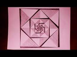 Use it for doodles, notes or fun designs like this easy chalkboard wall design using not rulers or measuring! How To Draw Easy Geometric Square Patterns Painting Youtube
