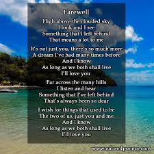 Inspirational Poems About Saying Farewell Inspirational Poems Poem Memes Poetry Books