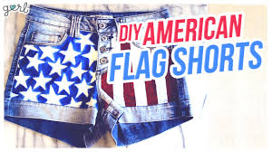On occasions like independence day, memorial day, and labor day, american flag outfits can be spotted everywhere far and wide. Diy American Flag Shorts Do It Gurl Youtube