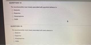It's like the trivia that plays before the movie starts at the theater, but waaaaaaay longer. Solved Question 14 The Neurotransmitter Most Closely Chegg Com