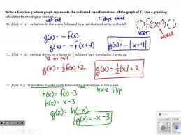 Can you give me the answer? Algebra 2 Chapter 1 Review Youtube