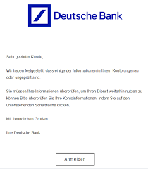 Deutsche bank international deutsche bank privatkunden. Deutsche Bank Phishing Phototan Ist Ein Betrugsversuch