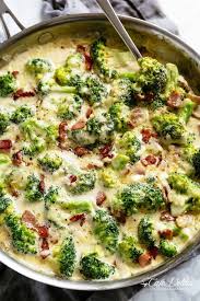 The Best Creamy Garlic Parmesan Broccoli Bacon Linda Kitchen Recipe In 2020 Tasty Broccoli Recipe Broccoli Recipes Side Dish Bacon Recipes