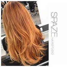 Balayage In Kupferblond Spaze Spazehairstudio Balayage Kupferblond Longhair Newhaircut Haircolor Olaplex Wellalove Inst Hair Styles Long Hair Styles Hair Color