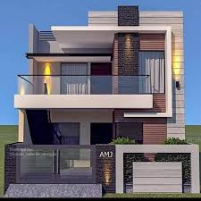 Variasi desain modern bisa tampil dalam lekuk dan bentuk yang tidak kaku seperti inspirasi teralis jendela cantik di atas. 110 Model Desain Rumah Minimalis 2 Lantai Cantik Modern Kontemporer Desainer Interior Indonesia
