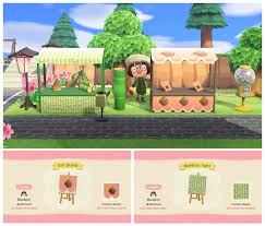 Made A Little Bamboo Extra Diy Recipe Stand If It S Interesting To Any Of You Guys By U It New Animal Crossing Animal Crossing Game Animal Crossing Qr