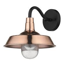Acclaim Lighting Burry 1 Light Copper Outdoor Wall Light 1732co The Home Depot In 2020 Copper Wall Light Outdoor Barn Lighting Barn Lighting