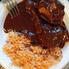 Chicken Mole My Mommy S Way Bebita Receta Receta De Mole Comida Mole De Pollo Mexicano