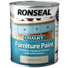 Complete the transformation with matching accessories such as a grey roller blind and fresh, new bedding for a quick and easy makeover that won't break the bank. Ronseal Chalk Paint Dove Grey 750ml Homebase