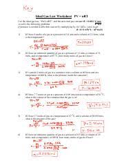 Ideal Gas Law Worksheet 2 Answer Pdf Ideal Gas Law Worksheet Pv Nrt Use The Ideal Gas Law U201cperv Nrt U201d And The Universal Gas Constant R 0 0821 Course Hero