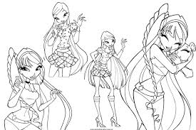 Disegni Da Colorare Winx Disegni Da Colorare Disegni Colori