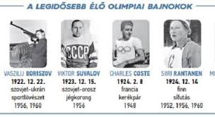 Ágnes keleti, who is also a holocaust survivor, won 10 medals in gymnastics at the 1952 and 1956 games. Kvlsvzv5g91iwm