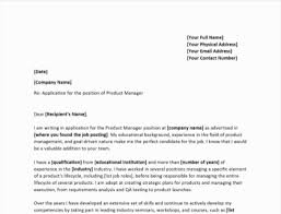 Product Manager Cover Letter