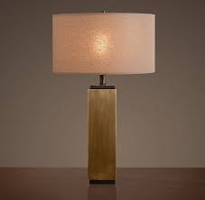 square column table lamp