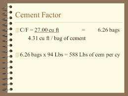 Popular price range per bag. Mix Design Concrete School Ppt Video Online Download