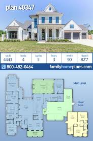 4 bed 3 bath farmhouse plans. Farmhouse Style House Plan 40347 With 4 Bed 5 Bath 3 Car Garage Farmhouse Style House Plans House Plans Farmhouse Modern Farmhouse Plans