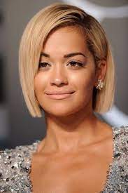 They always create their own hair in very different styles and get a new look. Rita Ora Bob Hair Styles Hair Styles 2014 Short Hair Styles