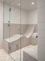 An S Shaped Seat Turns Your Shower Or Steam Room Into One You Can Lie Down In Home New Homes House Design