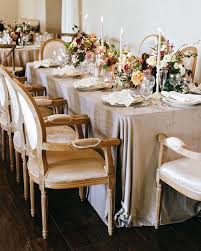 The Bride Made Three Outfit Changes At This Fashionable Wedding In Texas Wedding Table Linens Indoor Wedding Receptions Taupe Wedding