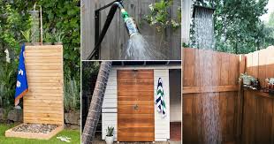 It is an aquahut water heater enclosure, as stated on the label. 15 Diy Outdoor Shower Ideas For Backyard Garden Balcony Garden Web