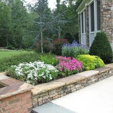 Brick Planter Design Ideas Pictures Remodel And Decor Brick Planter Front Yard Landscaping Landscape Design