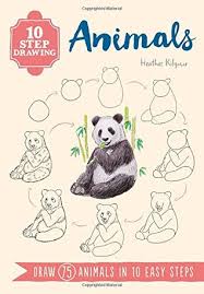 Drawing projects animal drawings mermaid tail drawing easy drawings easy drawings for kids mermaid drawings drawings art learn to draw. 10 Step Drawing Animals Draw 75 Animals In 10 Easy Steps By Heather Kilgour