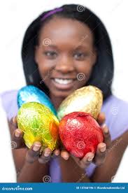 561 Foil Wrapped Easter Egg Red Stock Photos