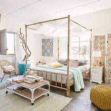Naturally Charming Bamboo Bedroom Ideas Four Poster Bed Bamboo Bedroom Best Living Room Design