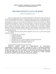 Hartuire sexuala loc munca birou. Hartuirea Sexuala