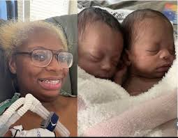 Ebony Ingram, a dark-skinned pregnant woman from North Carolina, faced a  heartbreaking and life-threatening challenge when she was diagnosed with  leukemia at just 27 weeks pregnant with twins. Doctors at Novant Health