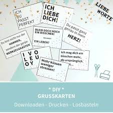 „auch liebe bedarf der pflege. Diy Karten Zum Ausdrucken Diy Shop Blog Downloaden Drucken Glucklich Sein