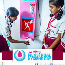 It is an awareness day created to highlight the need for menstrual hygiene. Kgvrma Hirr3jm