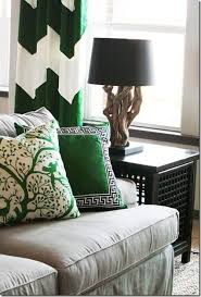 Black And Cream Curtains For Living Room Color Roundup Emerald Green Paperblog Green Home Decor Living Room Green Neutral Family Room