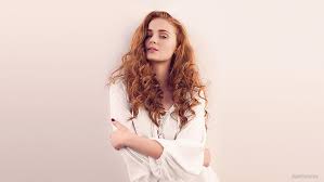 She has appeared in tv shows and films such as the masque of the red death (1964), alfie (1966), deep end (1970). Hd Wallpaper Sophie Turner Women Actress Curly Hair Long Hair Redhead Wallpaper Flare