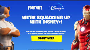 They may not have technically been working together with season 4. How To Get Disney For Free With Fortnite Disney Plus Youtube