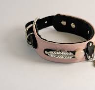 Leather Winged Gem Collar + PU Cuff Bundle - Etsy