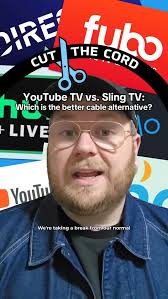 We're almost at the end of our cable alternative rankings of live TV  streaming services 😳 but YouTube TV and Sling TV definitely seemed to get  the most attention. Here's how the top two rated live tv ...