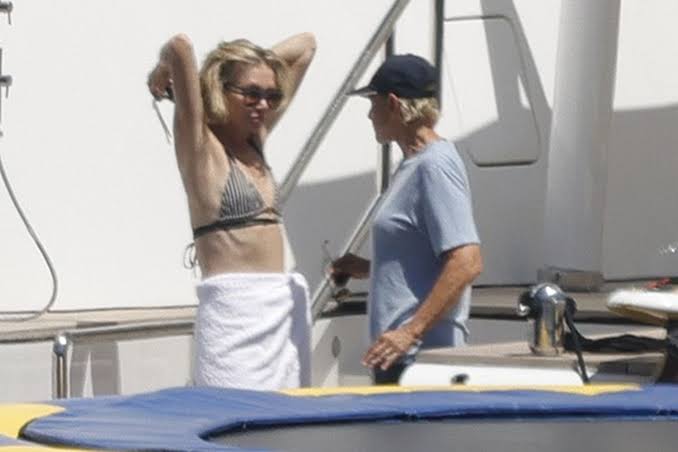 Ellen DeGeneres and Wife Portia de Rossi Pack on the PDA During Yacht  Vacation with Kris Jenner