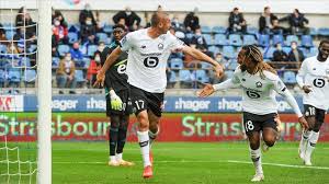 3 benjamin andré (mc) lille 4. Football Lille Beat Strasbourg 3 0 In France S Ligue 1
