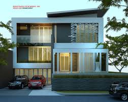 This image is provided only for personal use. Desain Rumah Pojok Minimalis Modern Box House 500 M2