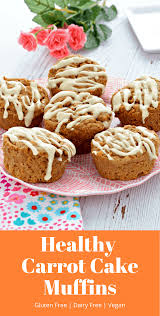 Gluten free, sugar free, oil free, and dairy free. Carrot Cake Muffins Gluten Free Vegan Refined Sugar Free