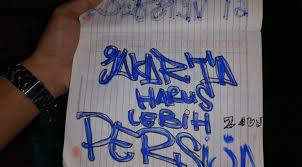 Maybe you would like to learn more about one of these? Fans Persija Ramalkan Kematiannya Lewat Gambar Di Buku Tulis Bola Liputan6 Com